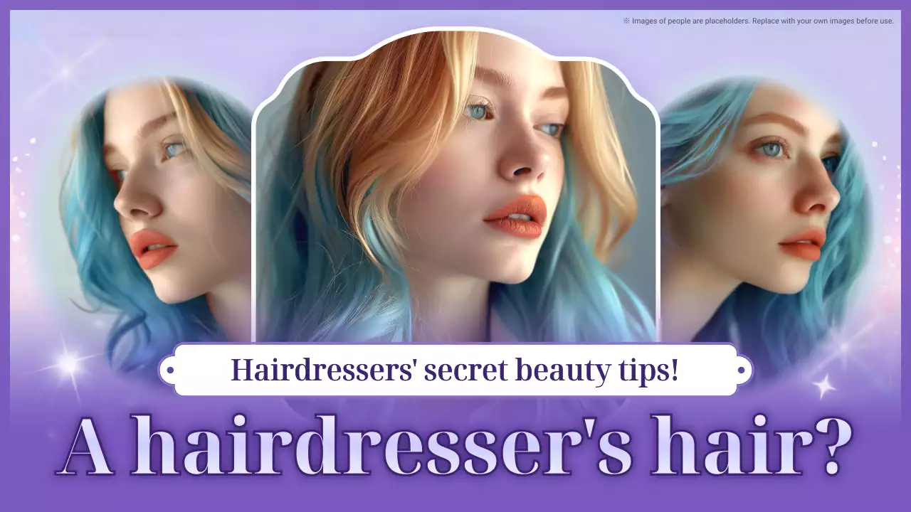 blue trendy beauty promotion