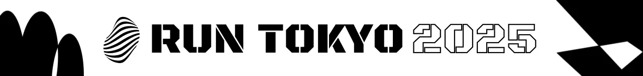 白黒 モダン 企業 ロゴ 図形テキスト