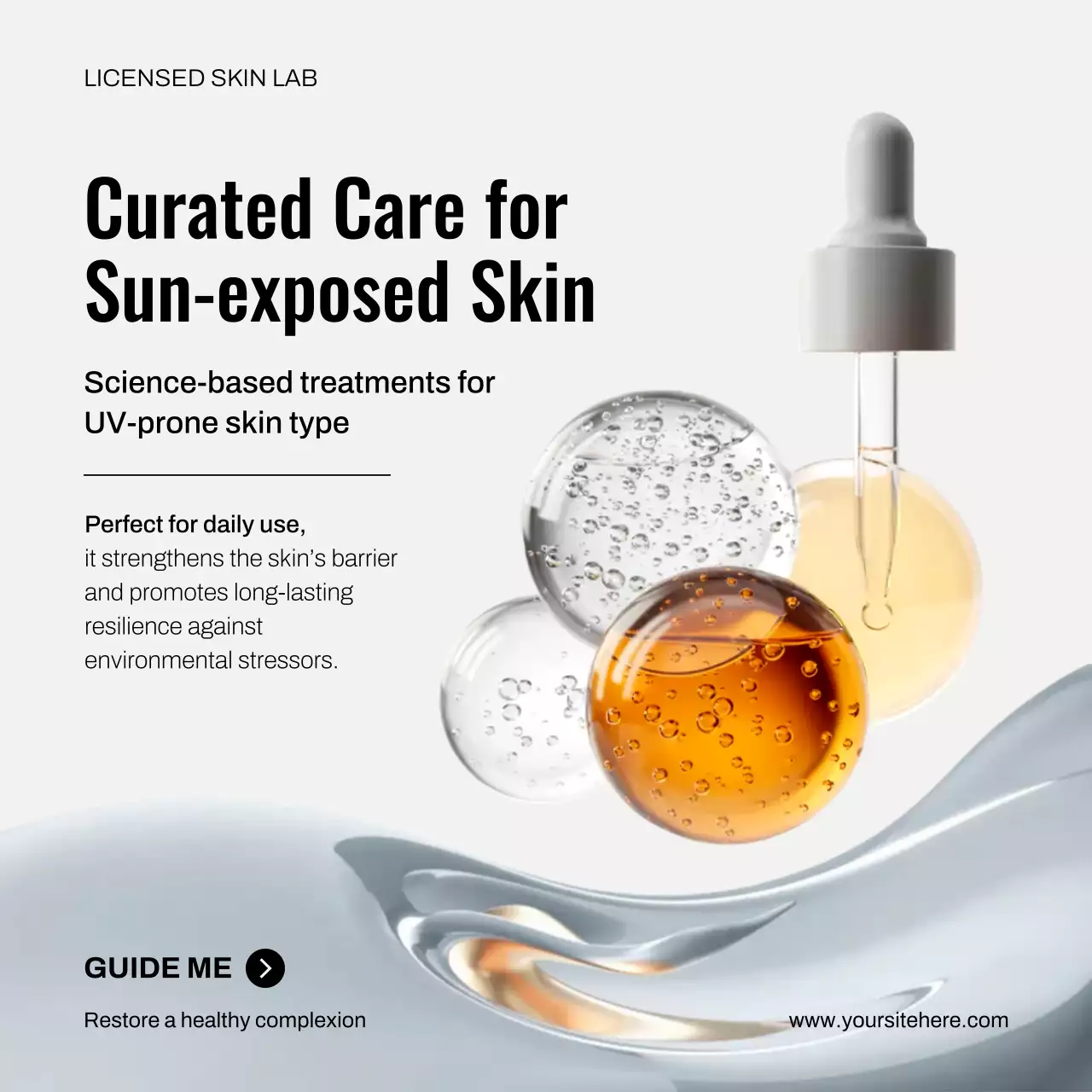 Beige Modern Skincare Promotion Instagram Post