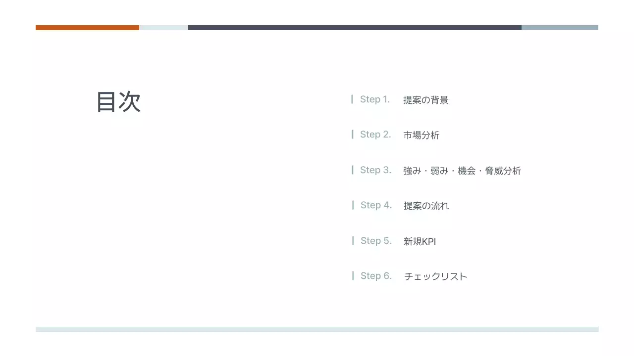 白 シンプル ビジネス 提案書 プレゼンテーション