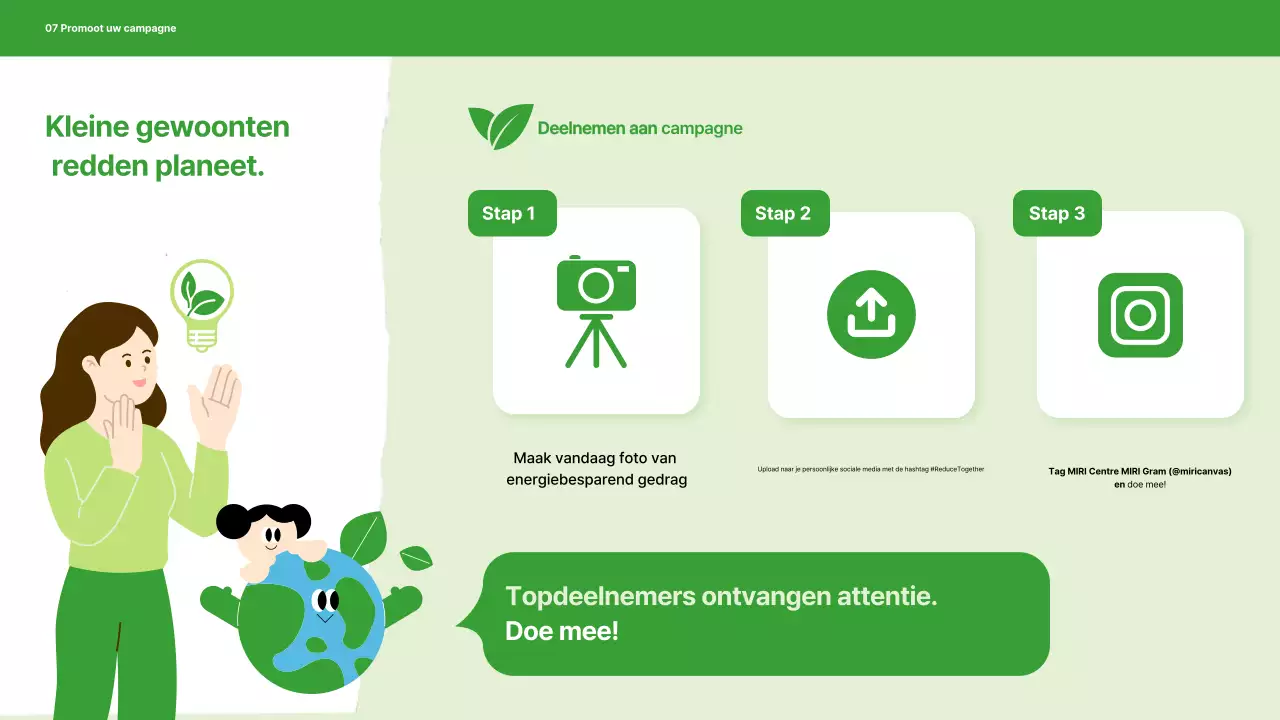 Campagne voor groene, moderne energie
