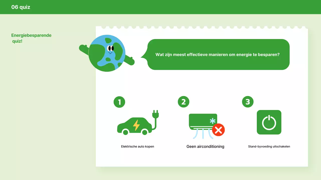 Campagne voor groene, moderne energie