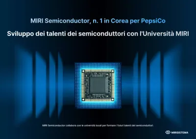 Istruzione sulla tecnologia moderna blu