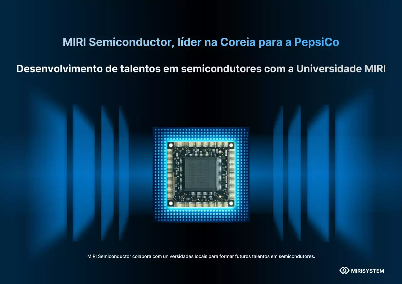 Educação em Tecnologia Moderna Azul