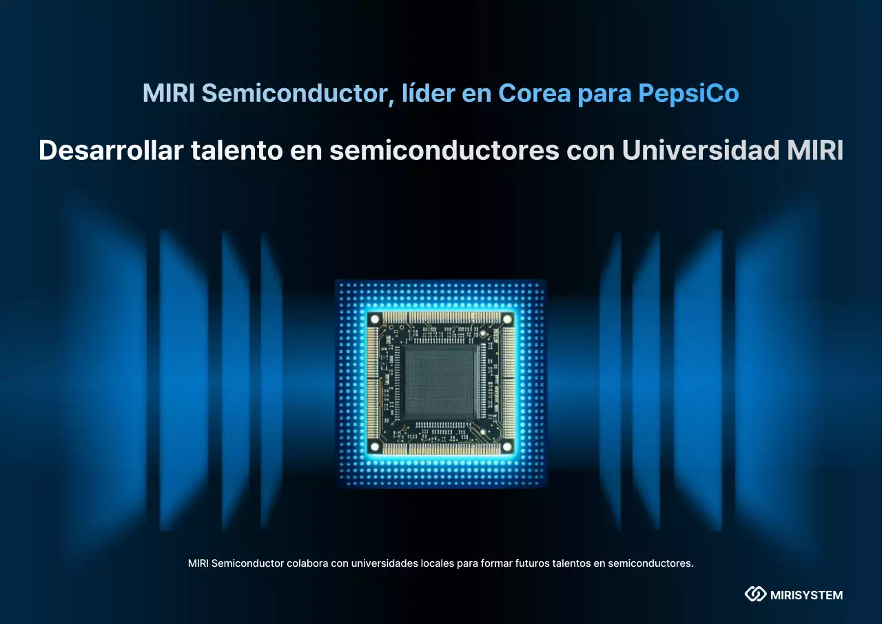 Educación en tecnología moderna azul