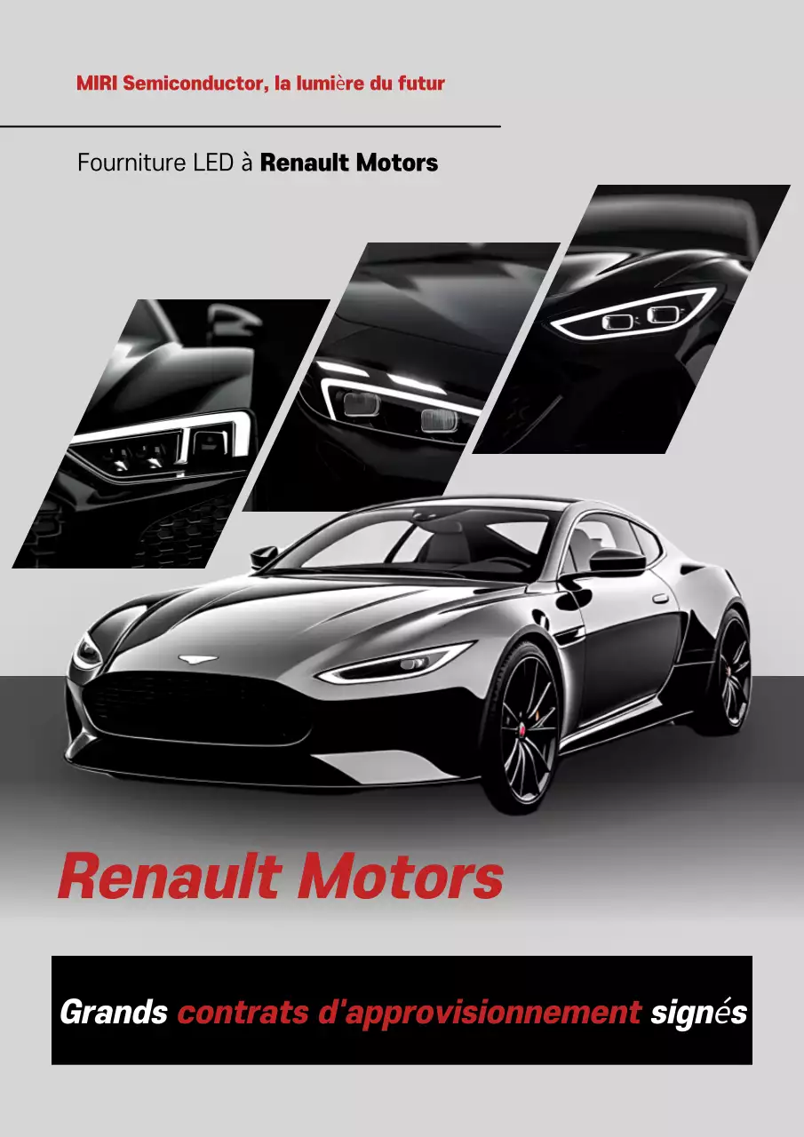 Contrat de voiture électrique moderne noire