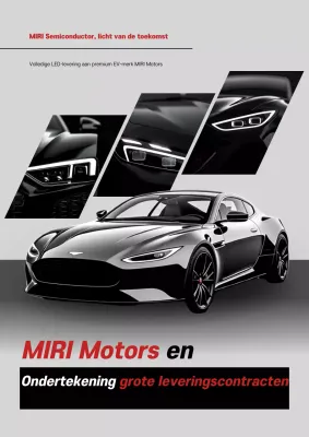 Zwarte moderne elektrische auto contract