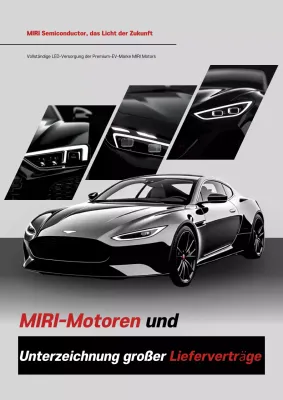 Schwarzer moderner Elektroauto-Vertrag