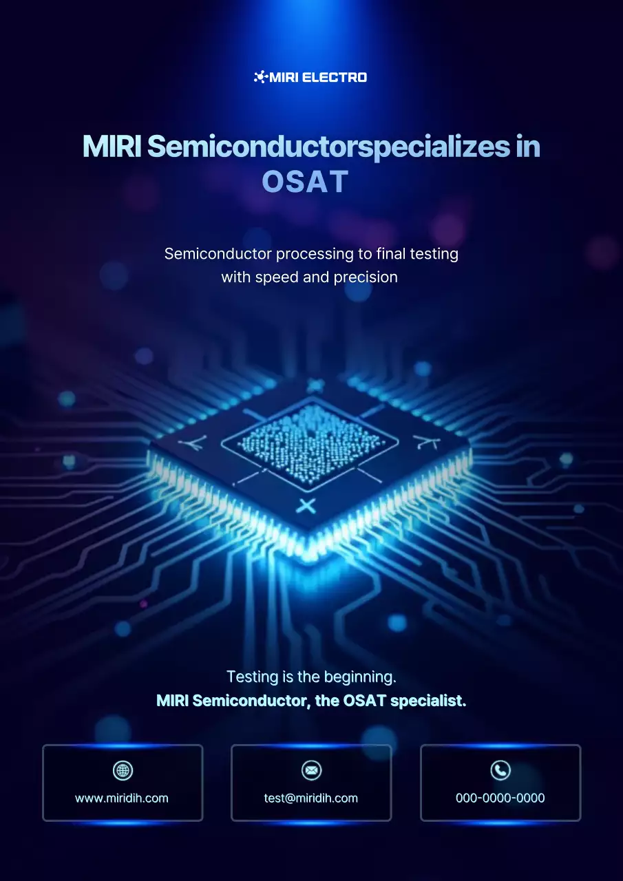 Quảng cáo Blue Modern Semiconductor