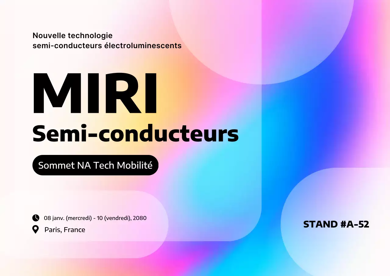 Promotion de la technologie moderne Rainbow