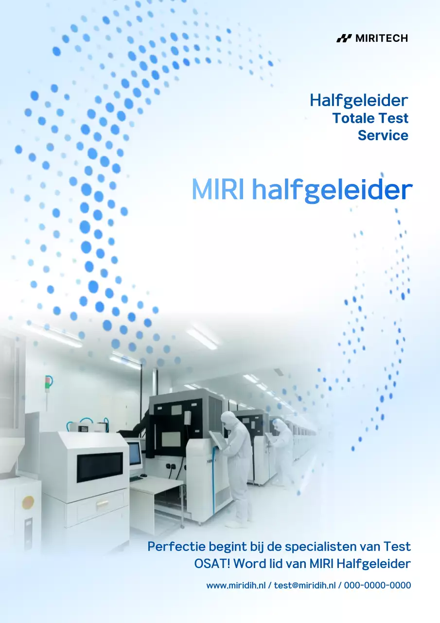 Advertentie voor Blue Modern Semiconductor