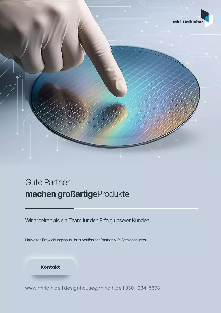 Graue moderne Halbleiterförderung