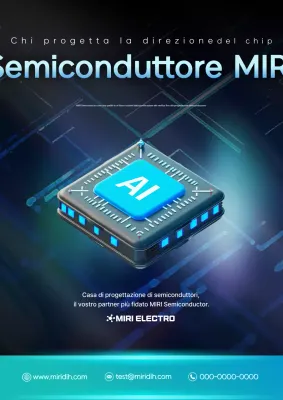 Promozione della tecnologia moderna blu