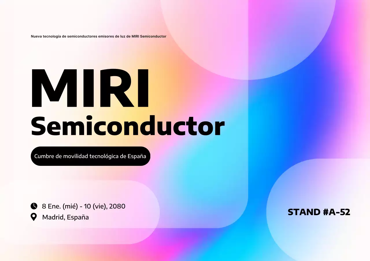 Promoción de tecnología moderna Rainbow