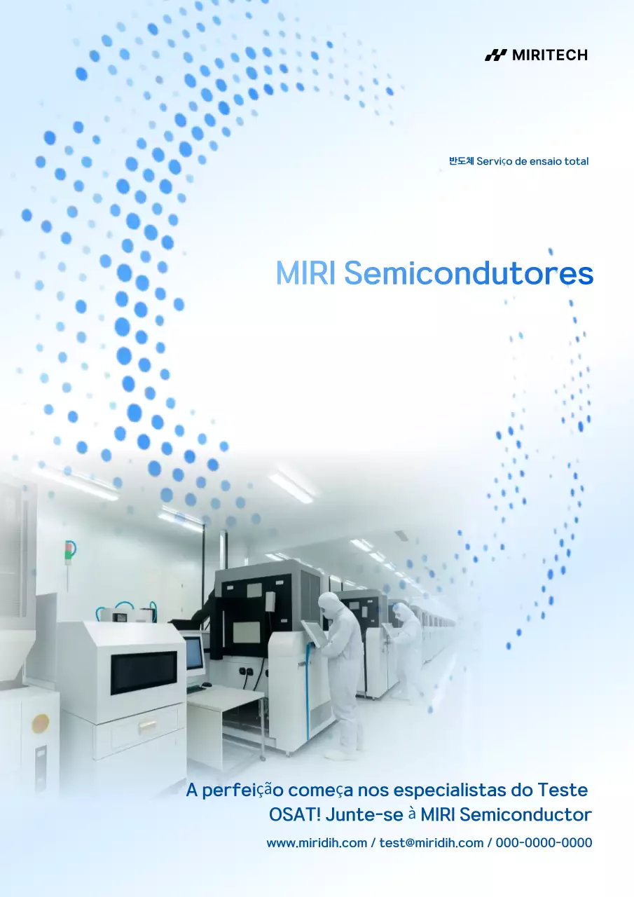 Anúncio da Blue Modern Semiconductor