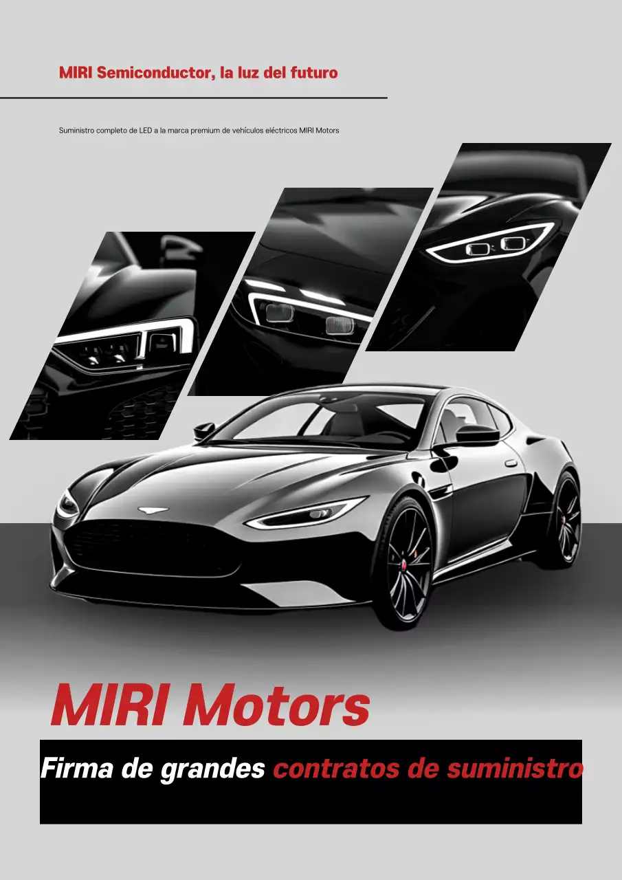 Contrato de coche eléctrico moderno negro