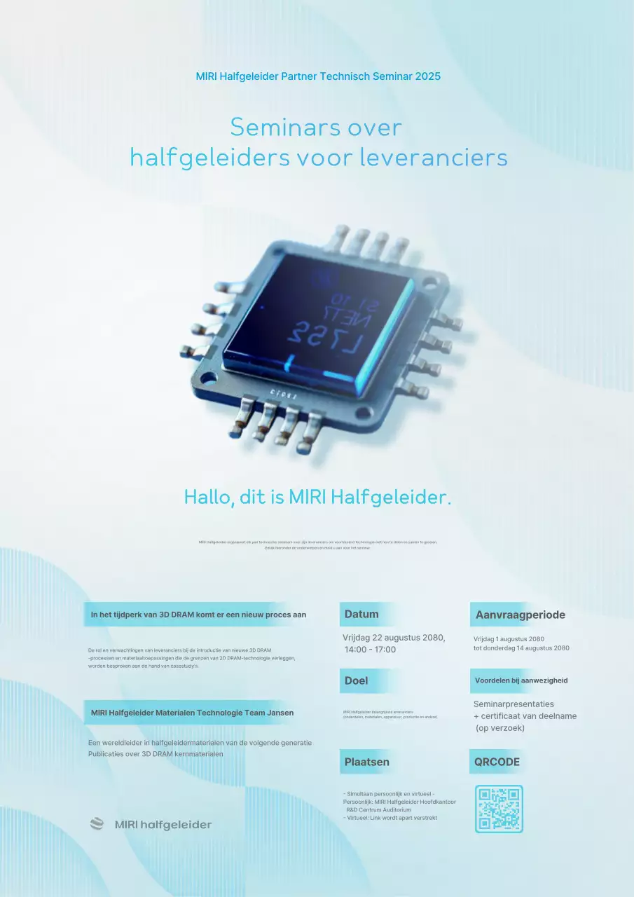 Sky Blue Moderne Technologie Seminargids