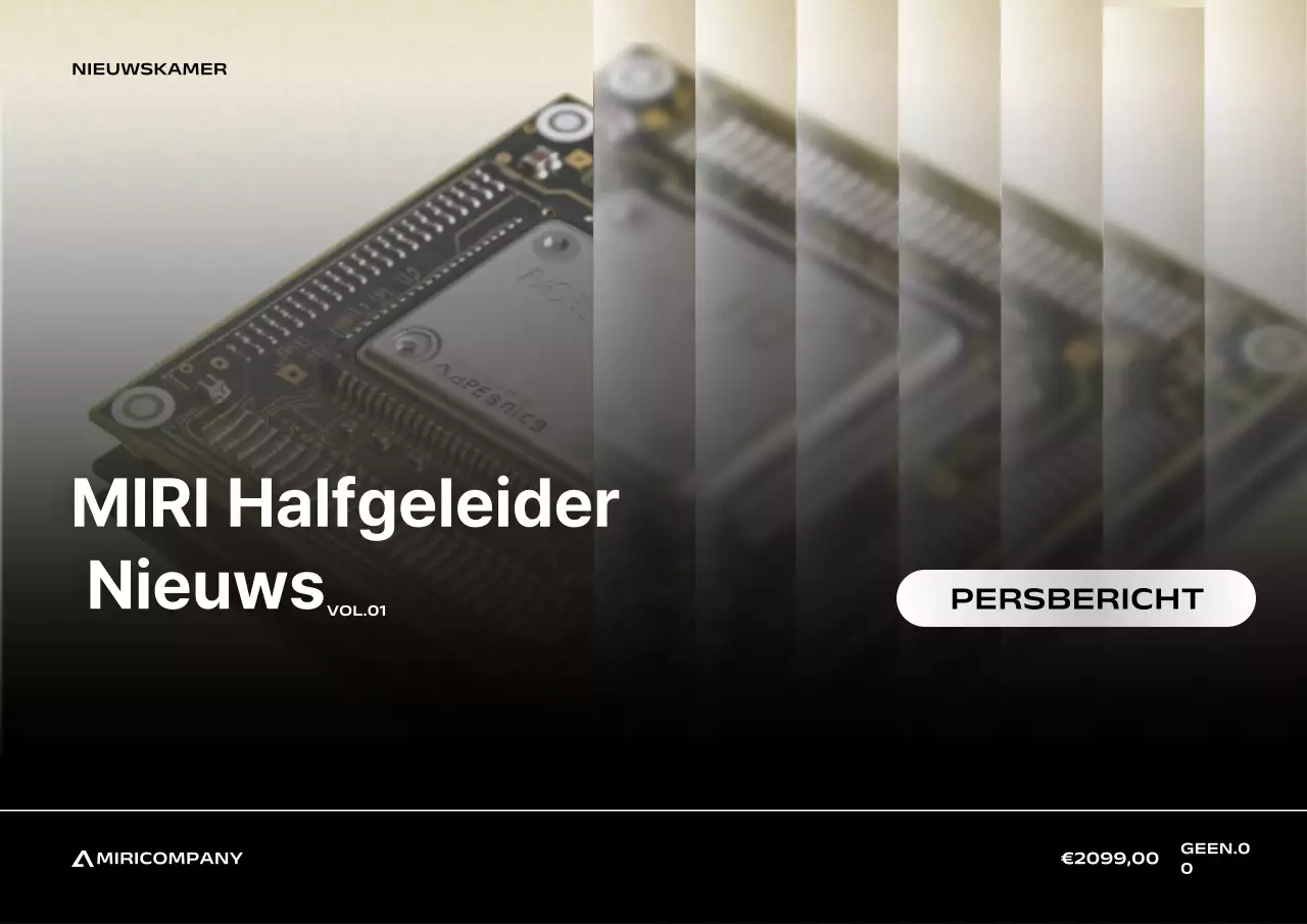 Zwarte moderne halfgeleiderpromotie