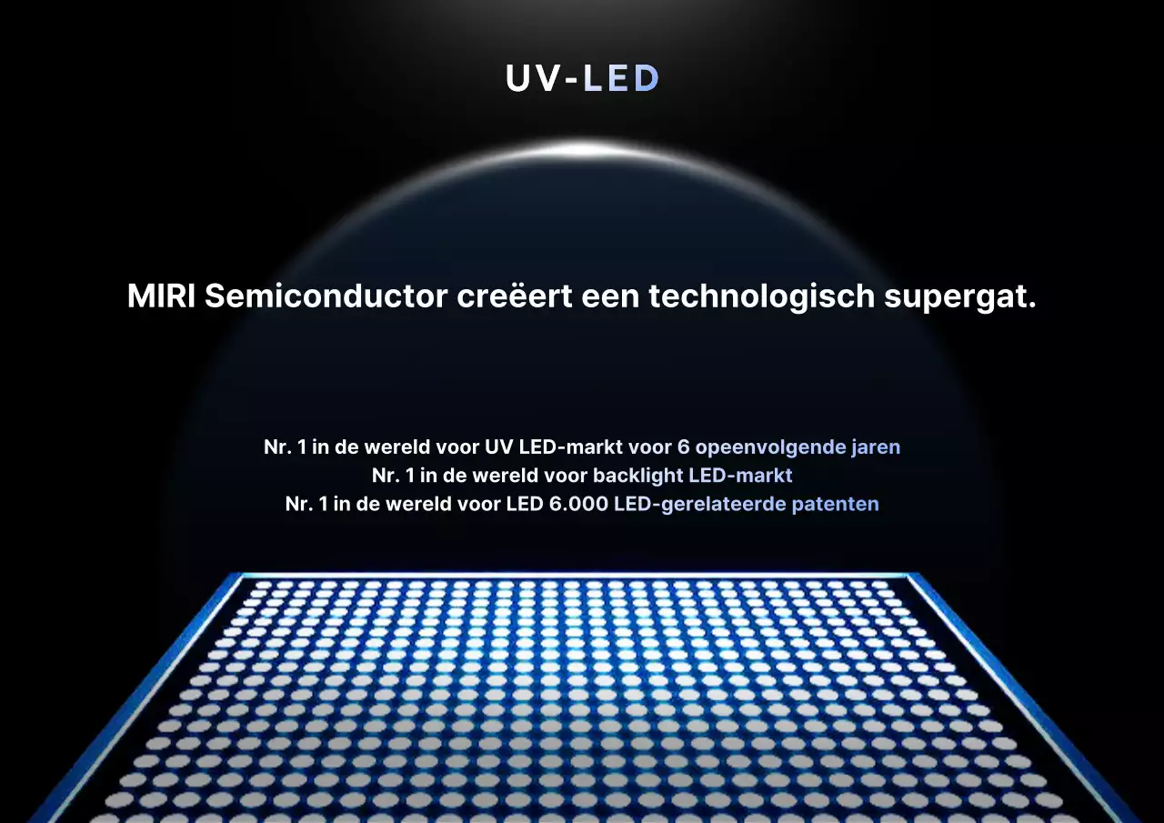 Zwarte moderne halfgeleideradvertentie