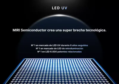 Anuncio de semiconductores modernos negros