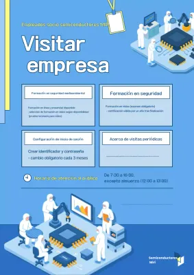 Guía de educación moderna azul