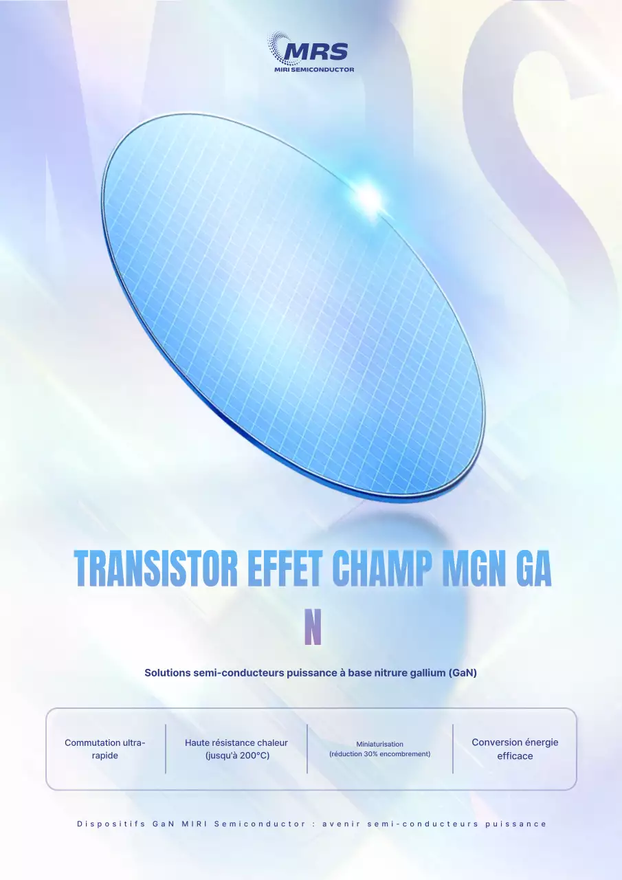 Publicité Blue Modern Semiconductor