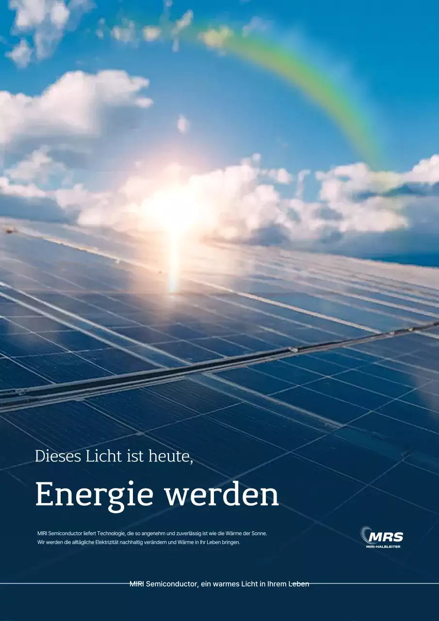 Rainbow Modern Energy Werbung