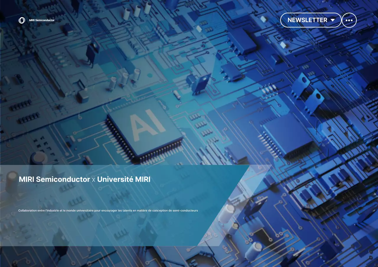 Matériel pédagogique Blue Modern Semiconductor