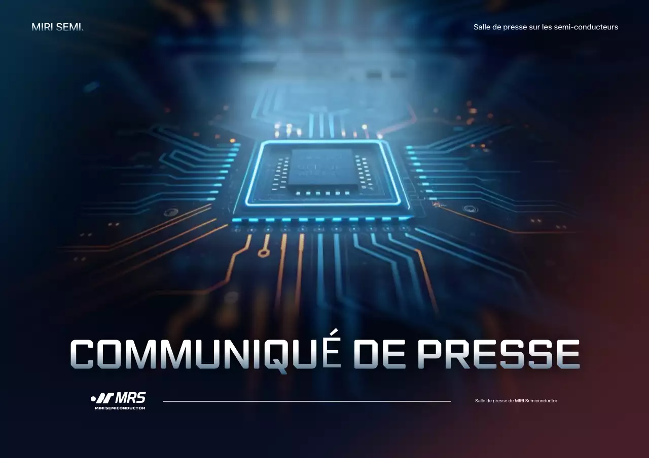 Salle de presse de Blue Modern Semiconductor