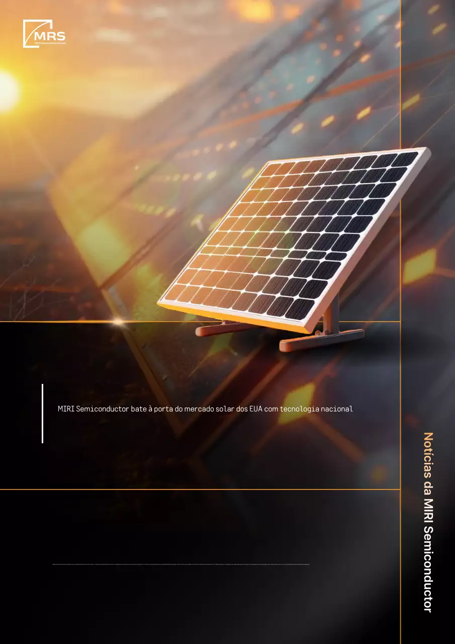 Promoção de produtos solares modernos da Orange