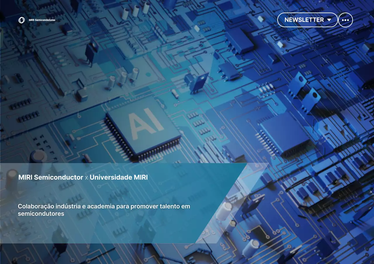 Materiais Educacionais Blue Modern Semiconductor