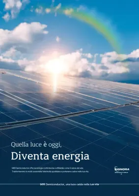 Pubblicità di Rainbow Modern Energy