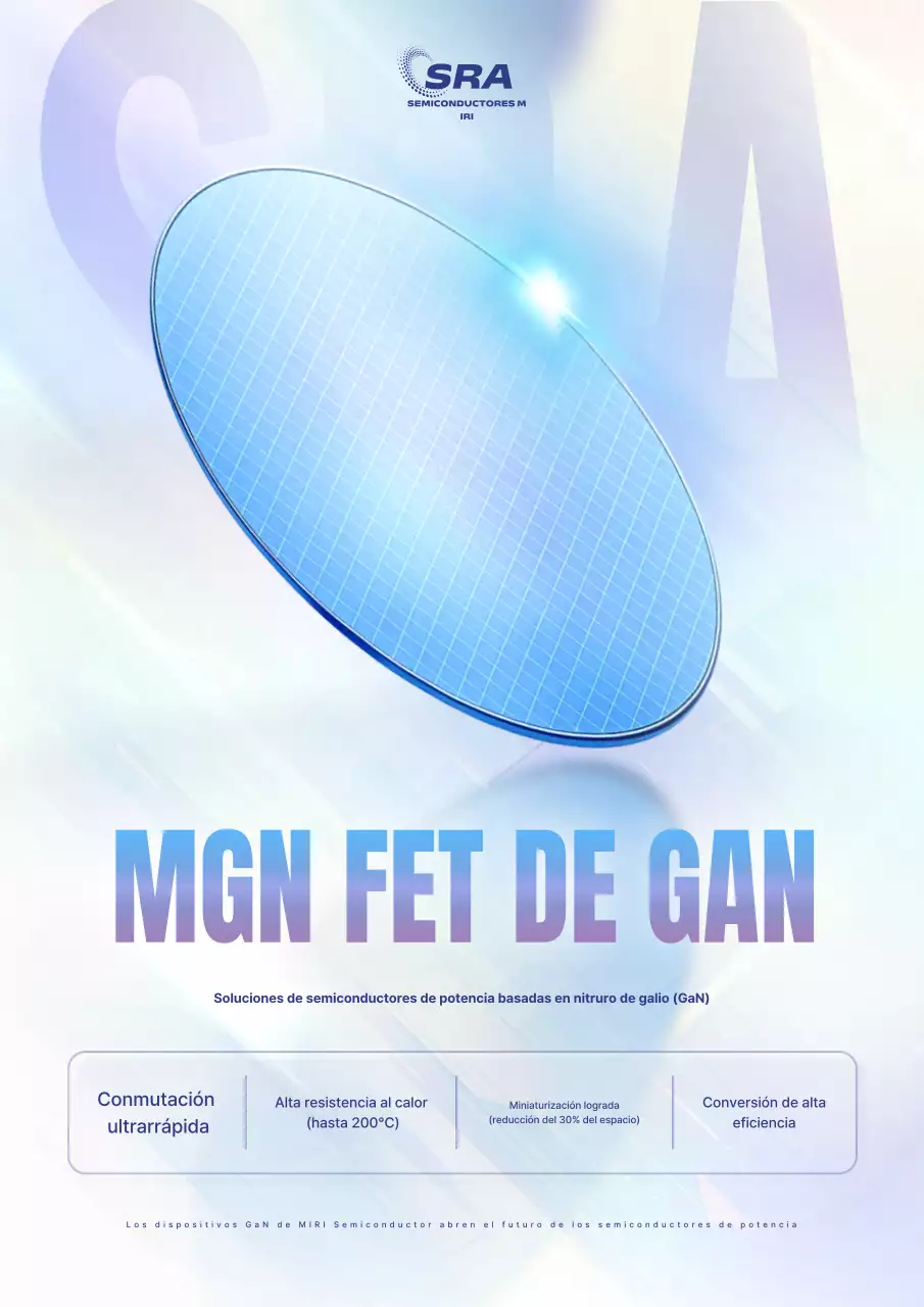 Anuncio de Blue Modern Semiconductor