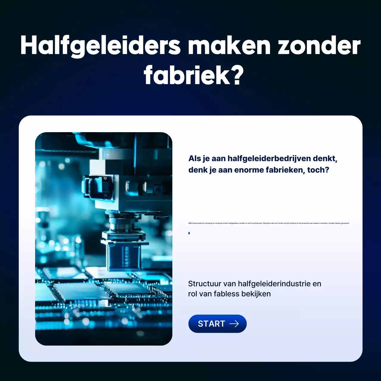 Blauwe moderne halfgeleiderinformatieoverdracht