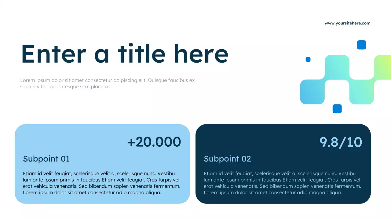 blue modern healthcare advertisement