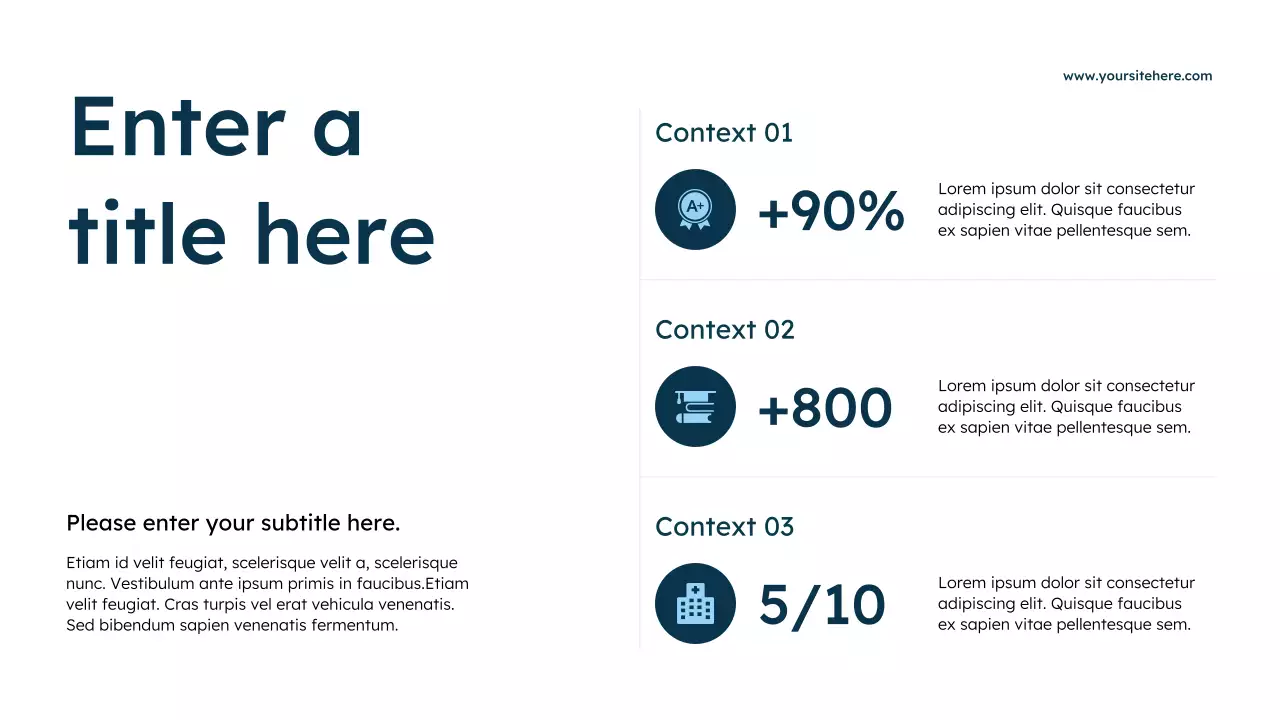 blue modern healthcare advertisement