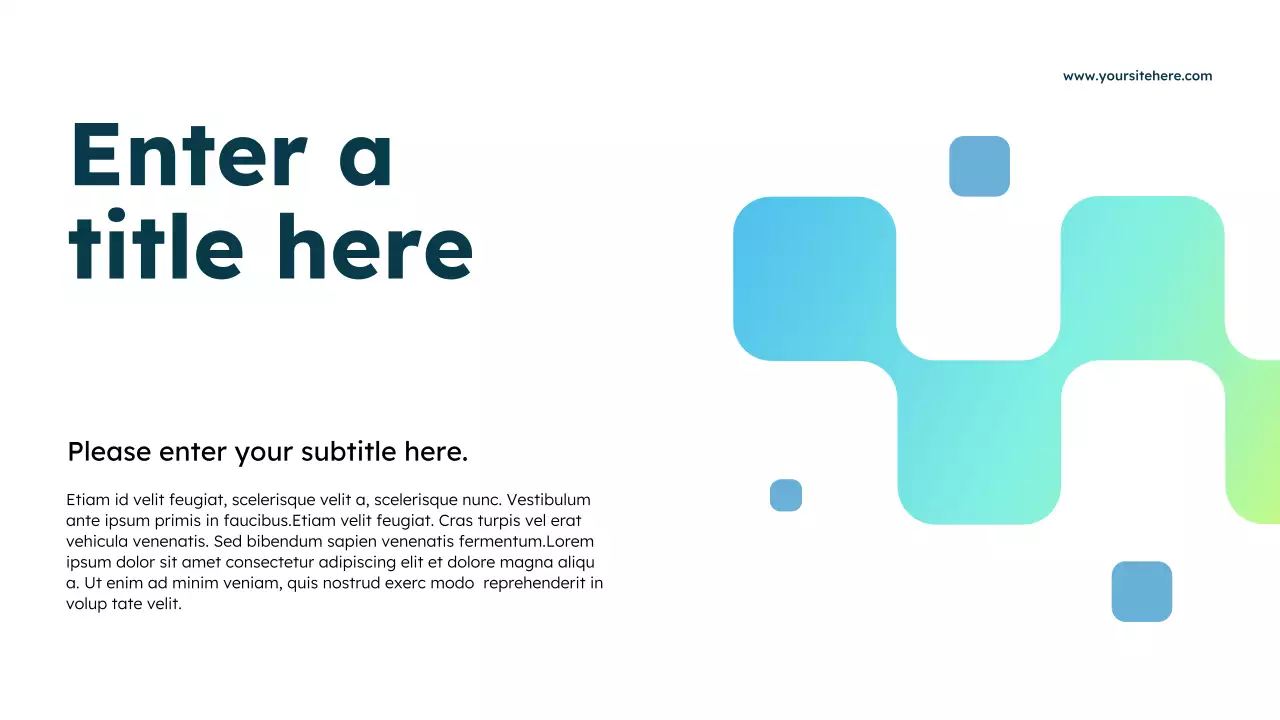 blue modern healthcare advertisement