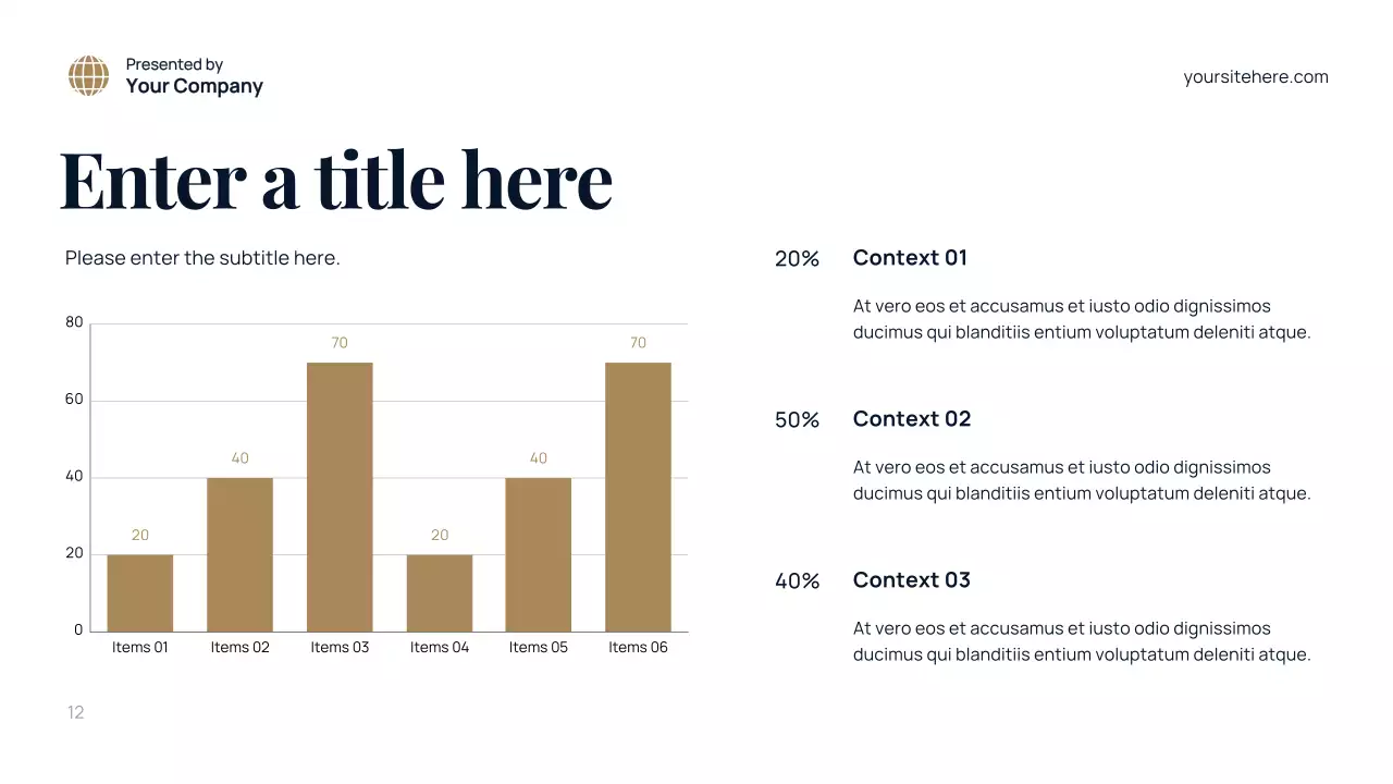 blue modern environment presentation
