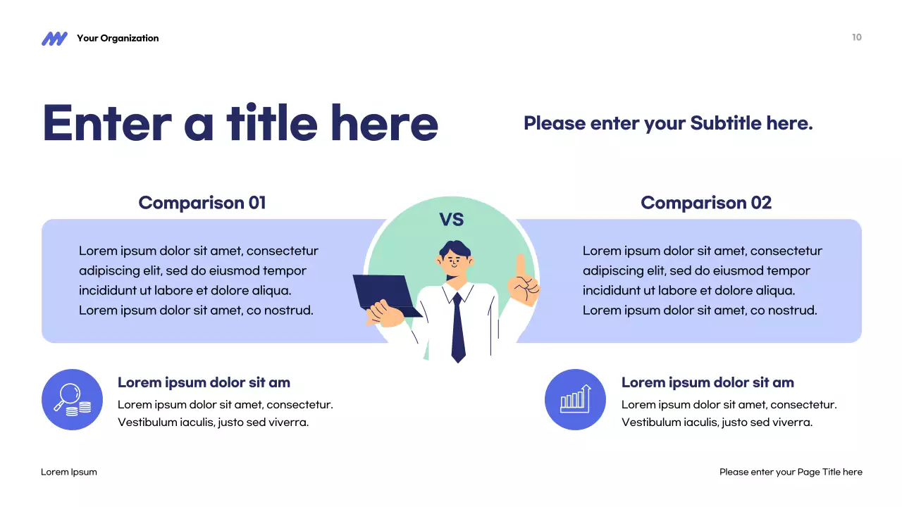 blue modern STEM presentation