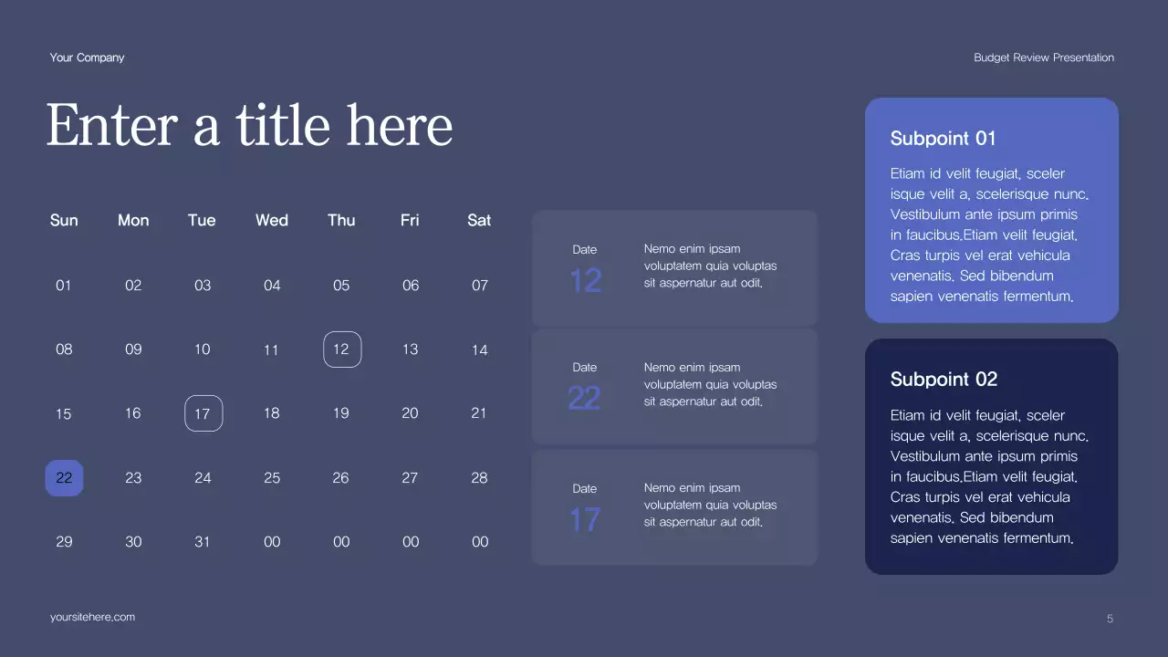 navy professional budget presentation