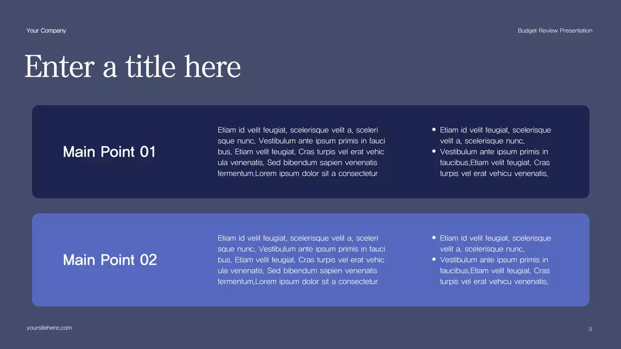 navy professional budget presentation