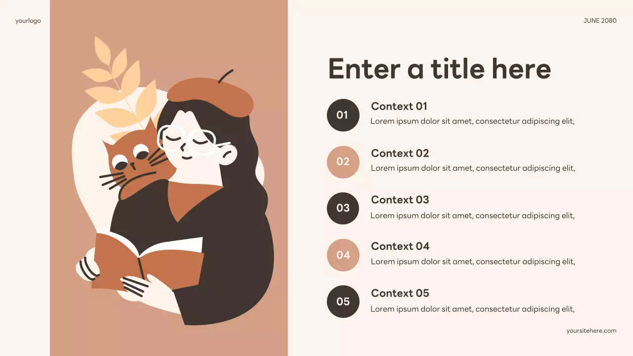 beige elegant book lecture