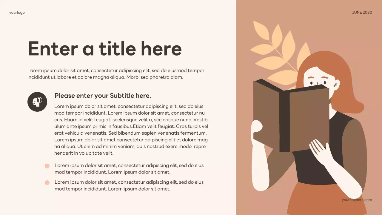 beige elegant book lecture