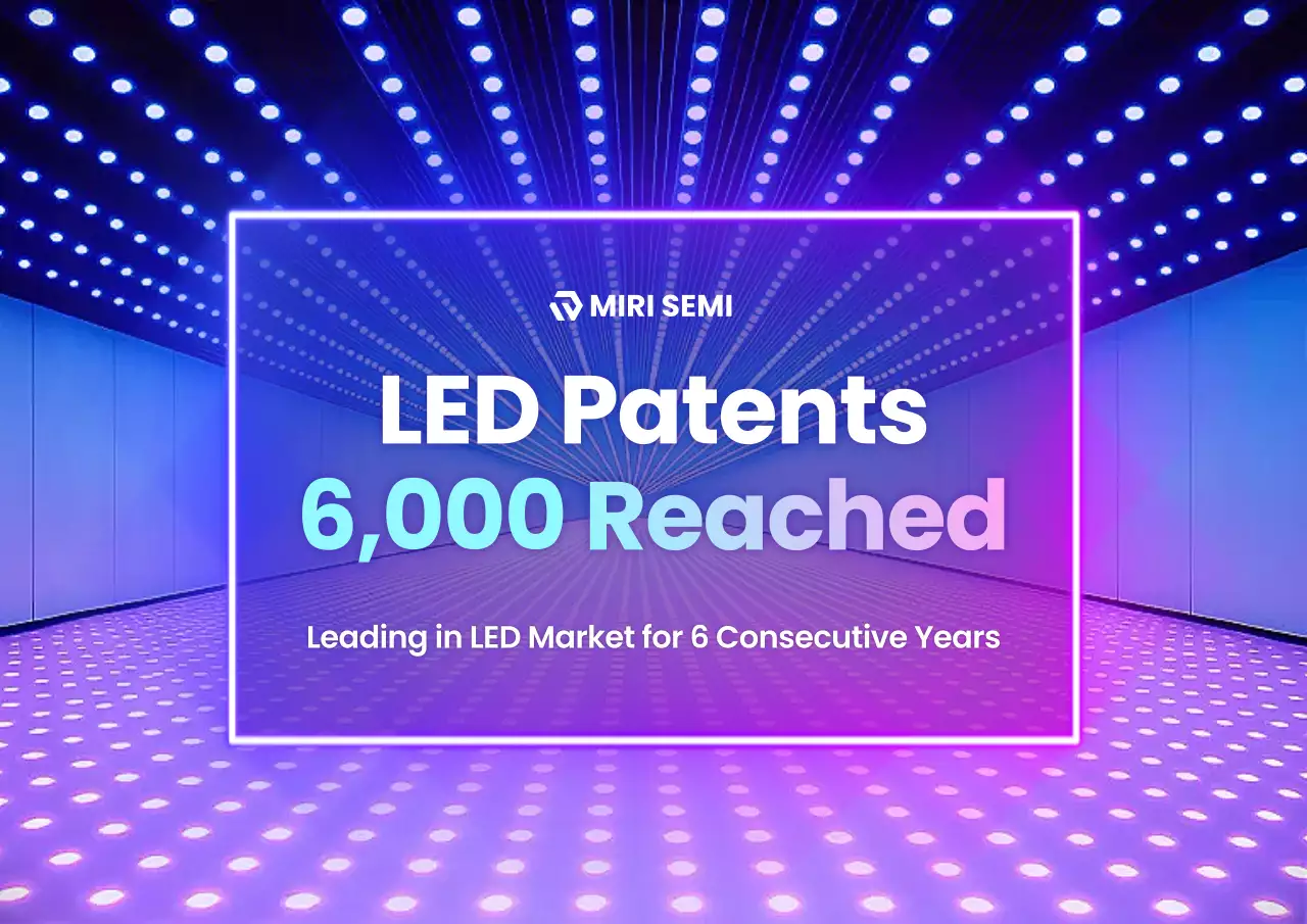 purple modern LED announcement