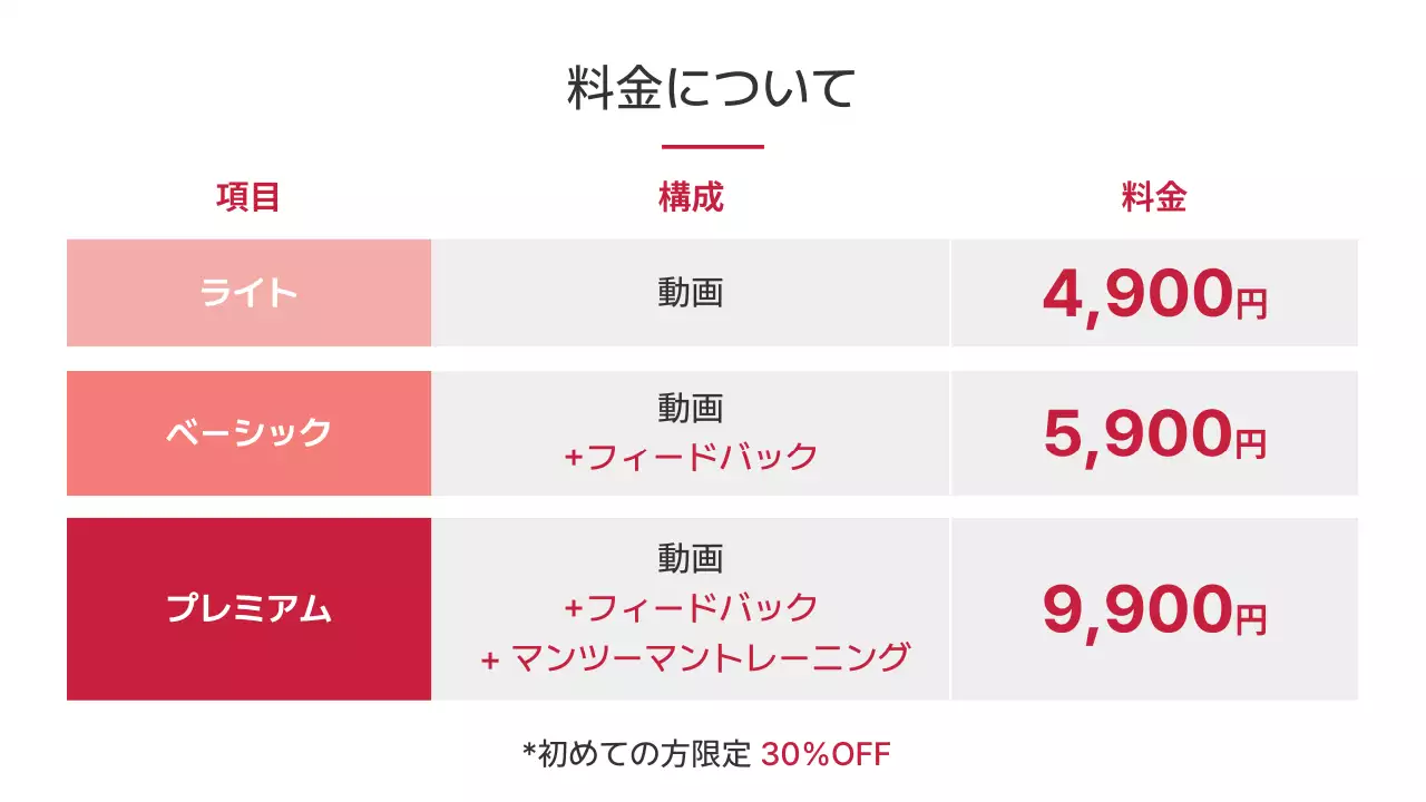 白黒 シンプル フィットネス 商品詳細ページ