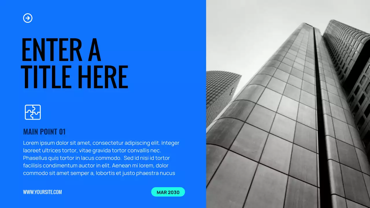 Bue Modern Team Guide Presentation