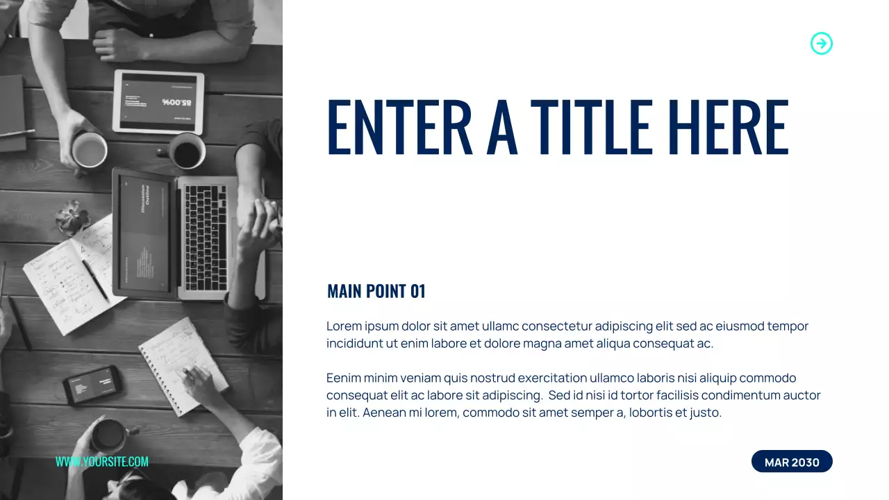 Bue Modern Team Guide Presentation