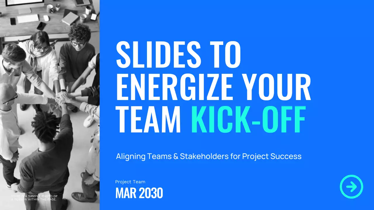 Bue Modern Team Guide Presentation