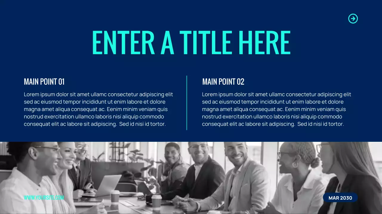 Bue Modern Team Guide Presentation