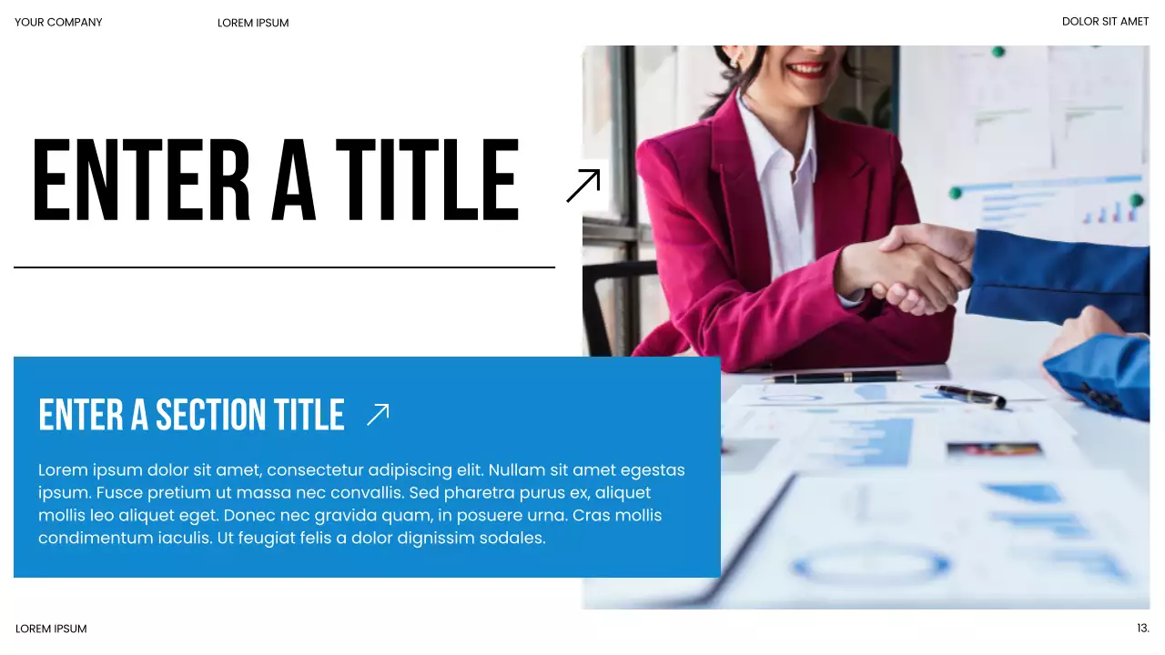 Blue Modern Industry Trends Presentation